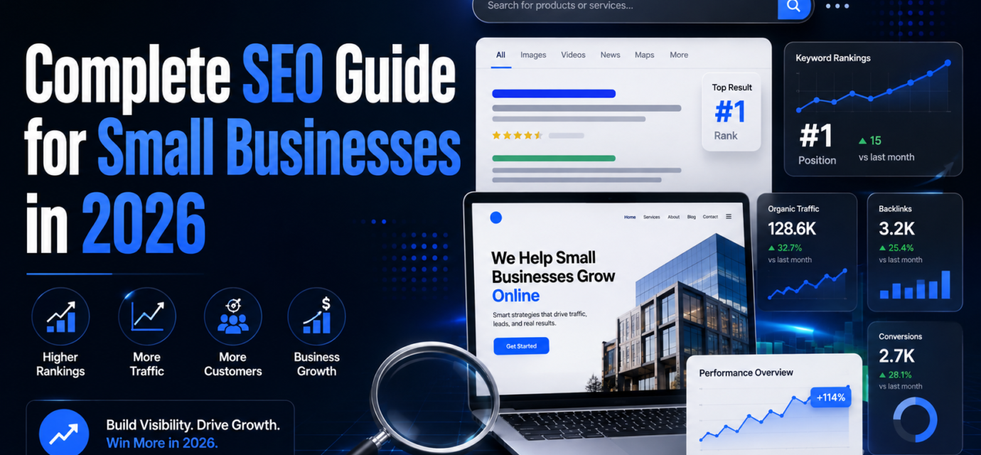 complete seo guide for small businesses in 2026