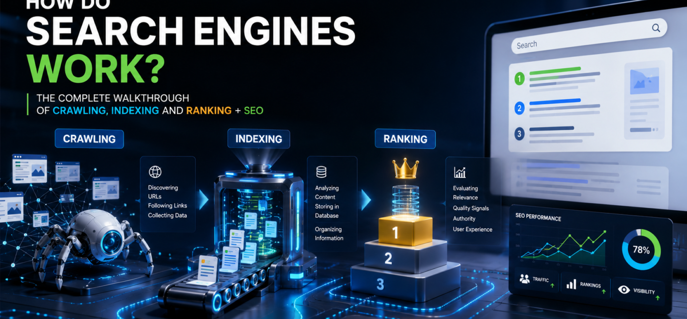 how do search engines work