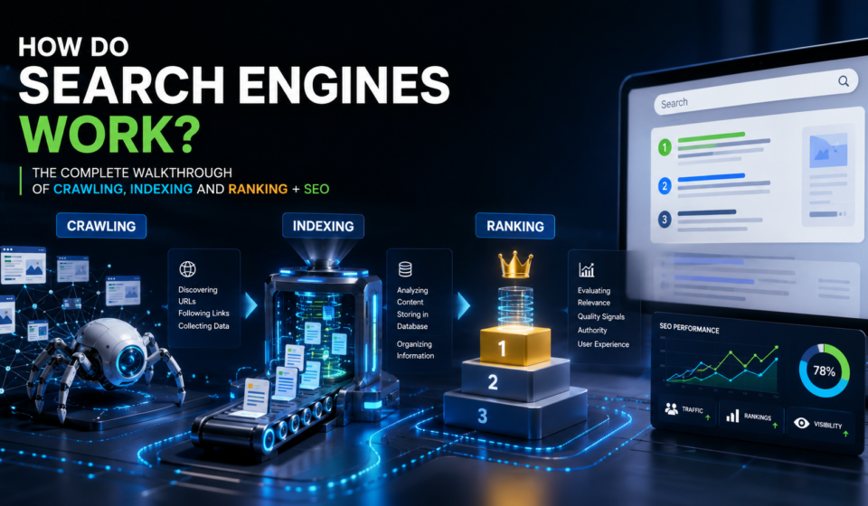 how do search engines work